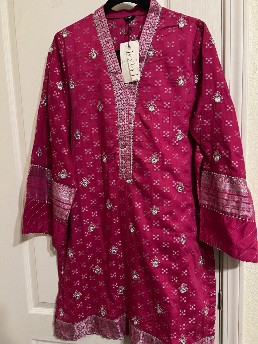 Sapphire Embroided long sleeve Kurti